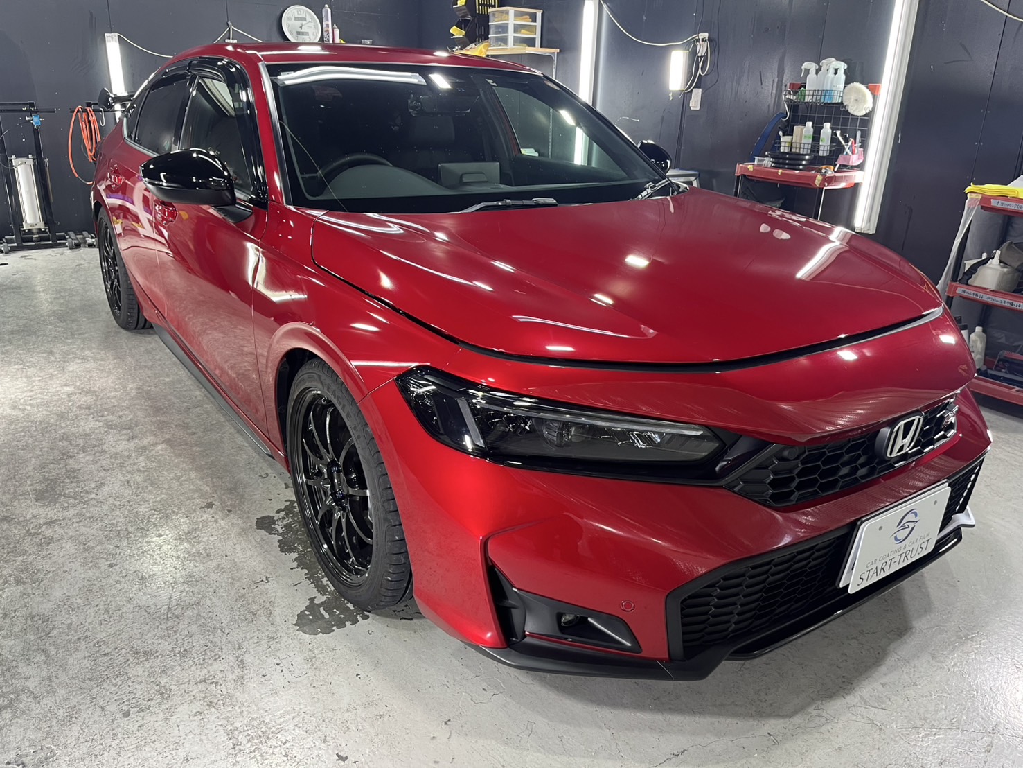 ホンダ シビックRS 施工写真 (3)
