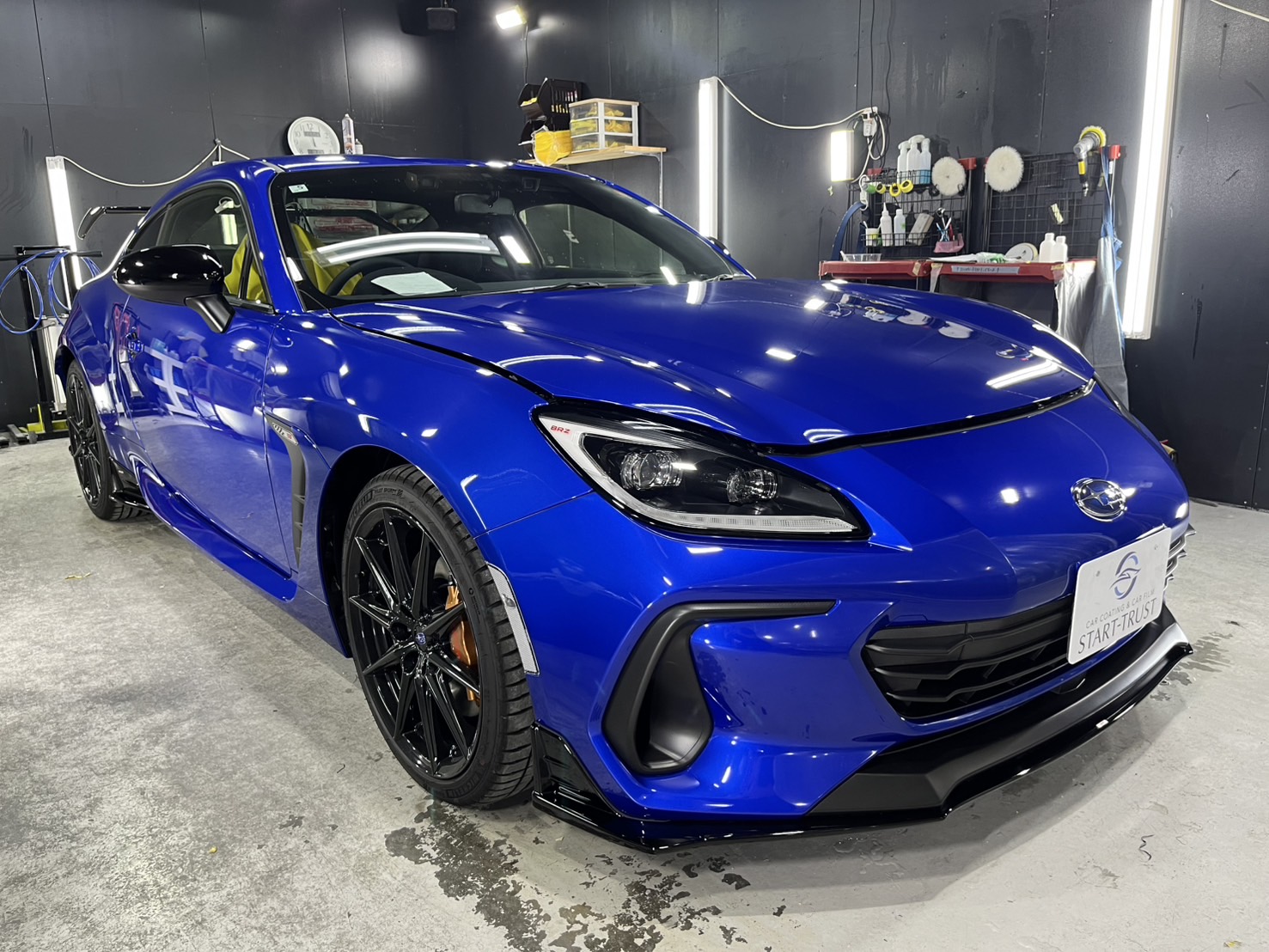 スバル BRZ 施工写真 (1)