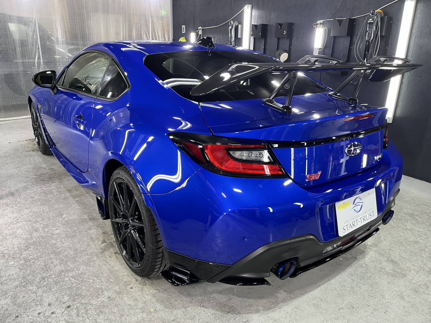 スバル BRZ 施工写真 (2)
