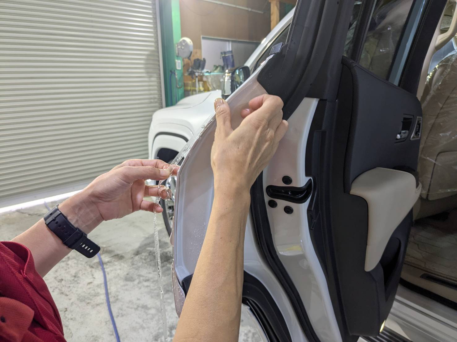 トヨタ ランドクルーザー300 施工写真 (7)