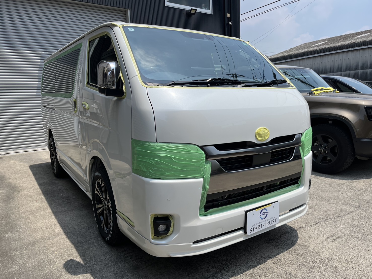 トヨタ ハイエース 施工写真 (3)