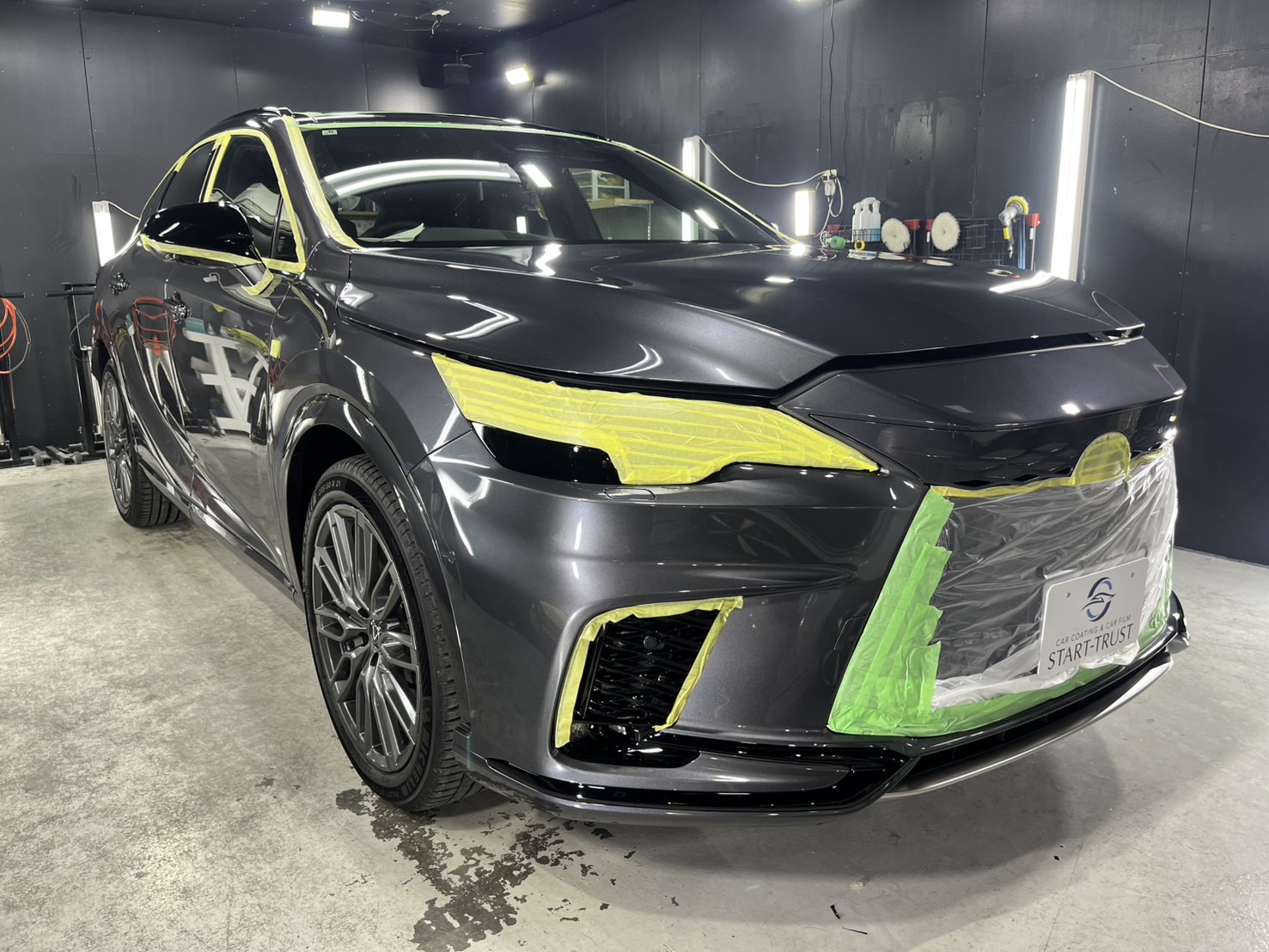 レクサス RX500h 施工写真 (1)