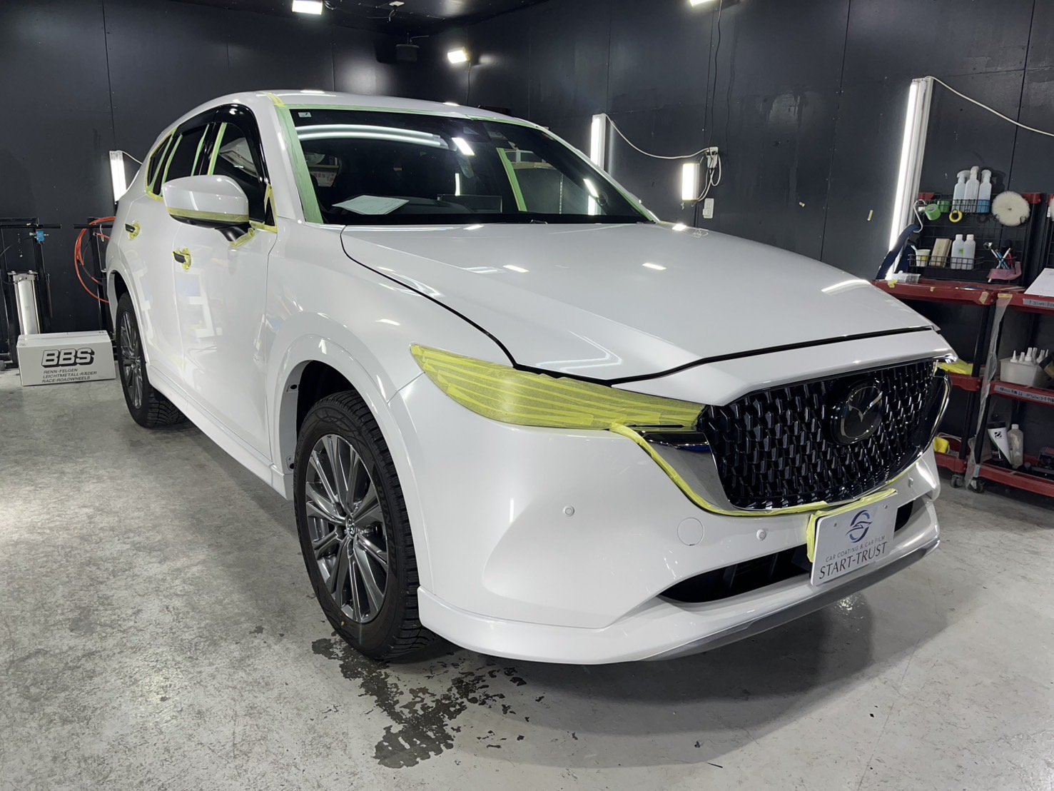 マツダ CX-5 施工写真 (1)