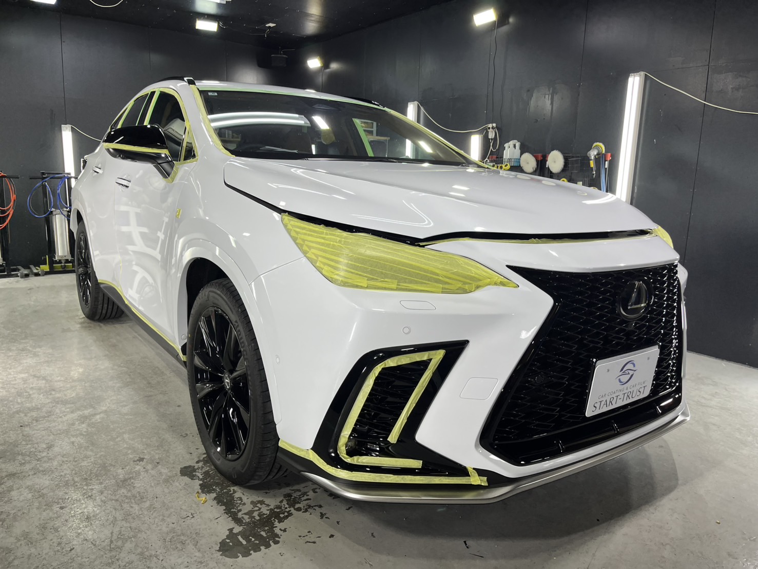 レクサス NX350h 施工写真 (3)
