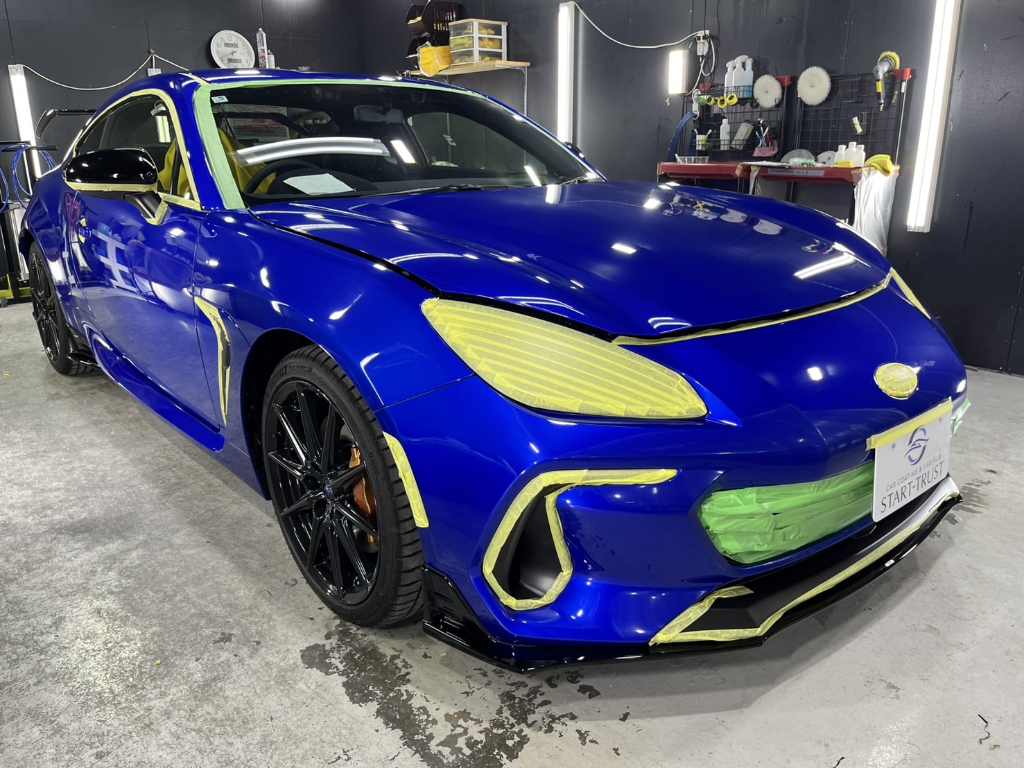 スバル BRZ 施工写真 (3)