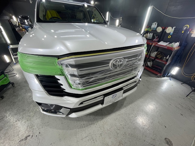 トヨタ ランドクルーザー300 施工写真 (2)
