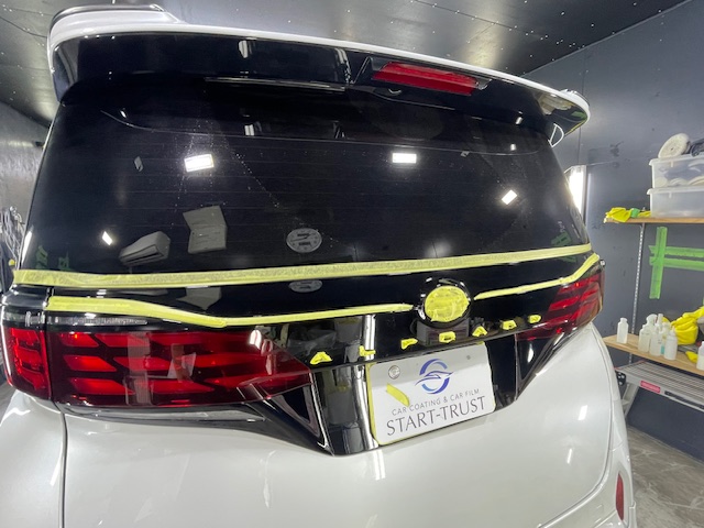 トヨタ アルファード 施工写真 (4)