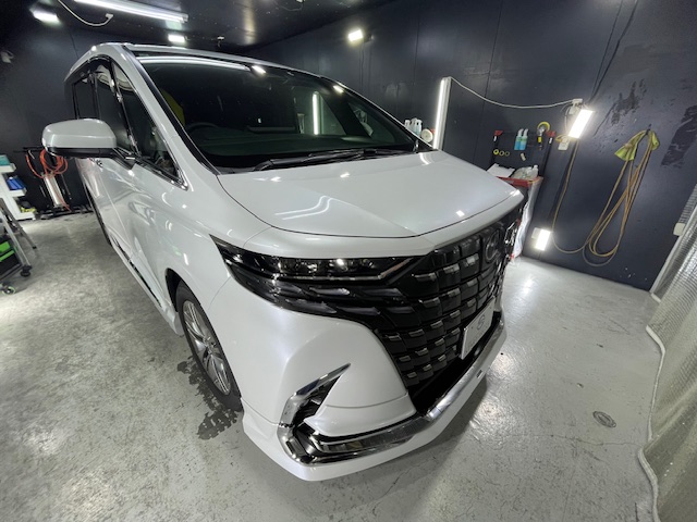 トヨタ アルファード 施工写真 (6)