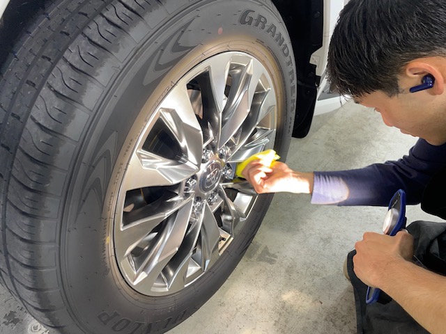 トヨタ ランドクルーザー300 施工写真 (4)