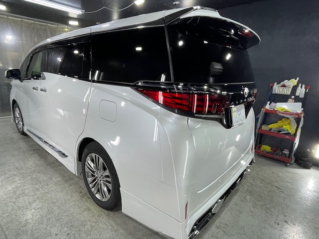 トヨタ アルファード 施工写真 (7)