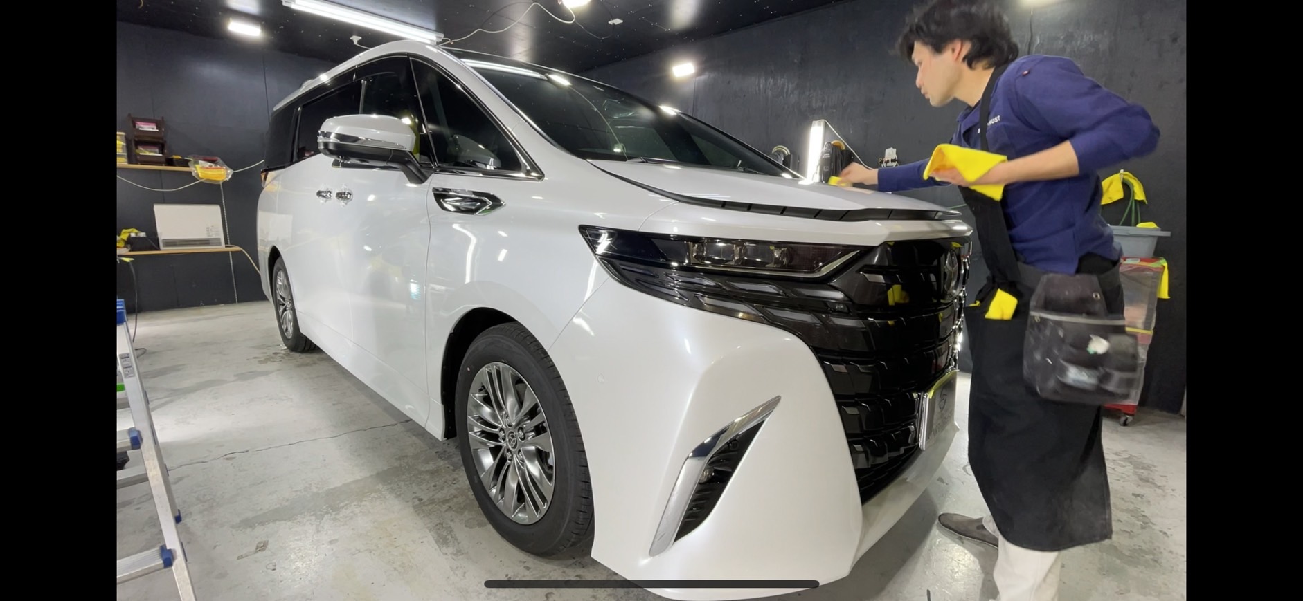 トヨタ アルファード 施工写真 (5)