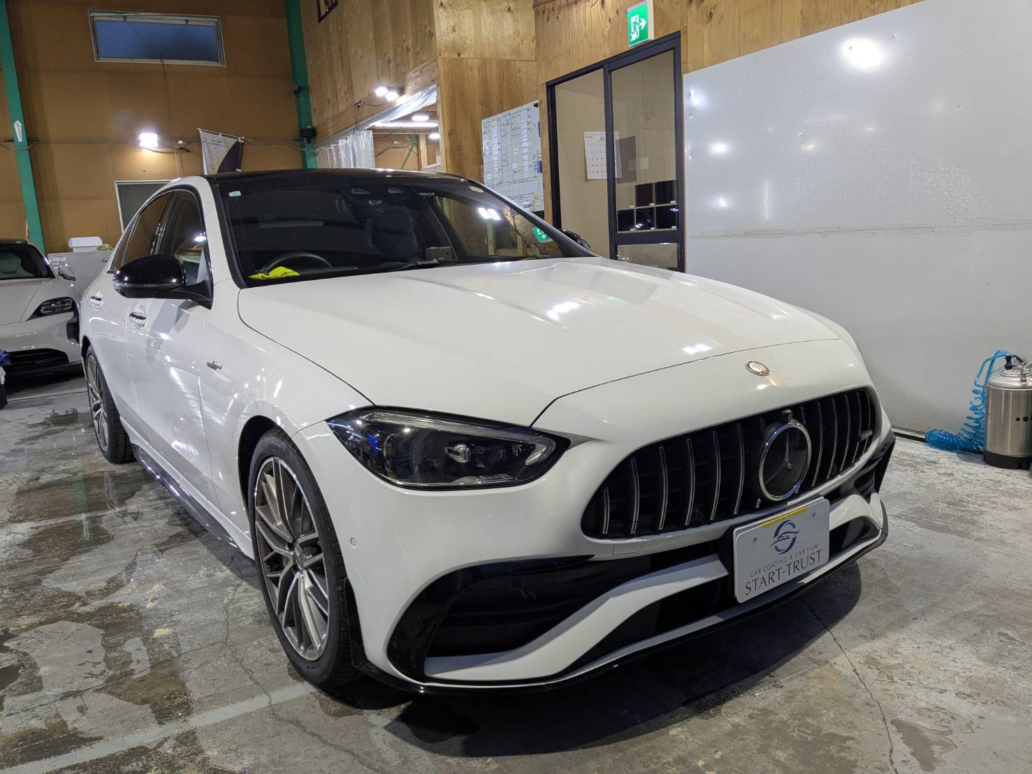メルセデス・ベンツ AMG 施工写真 (1)