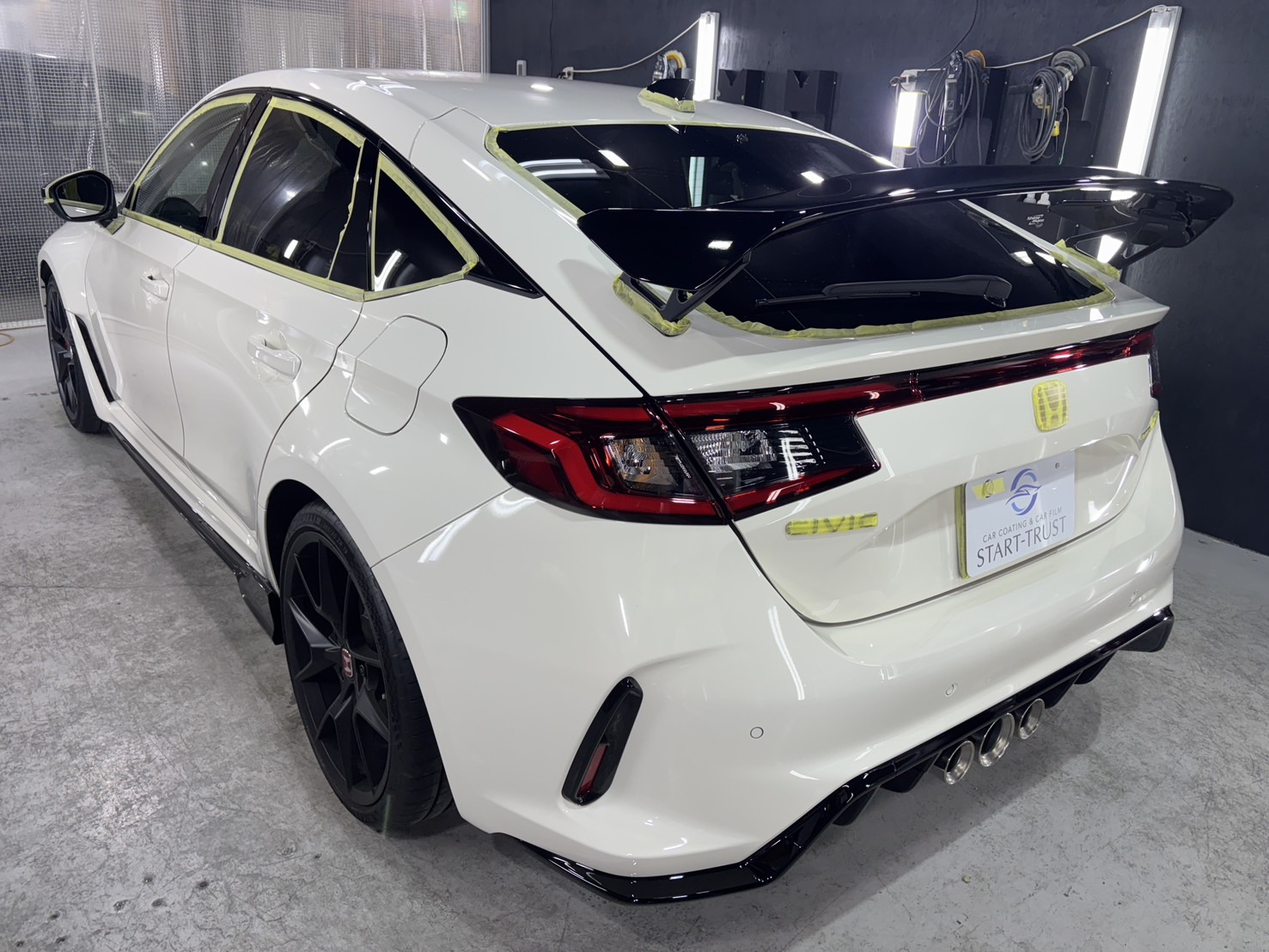 ホンダ シビックTypeR 施工写真 (4)