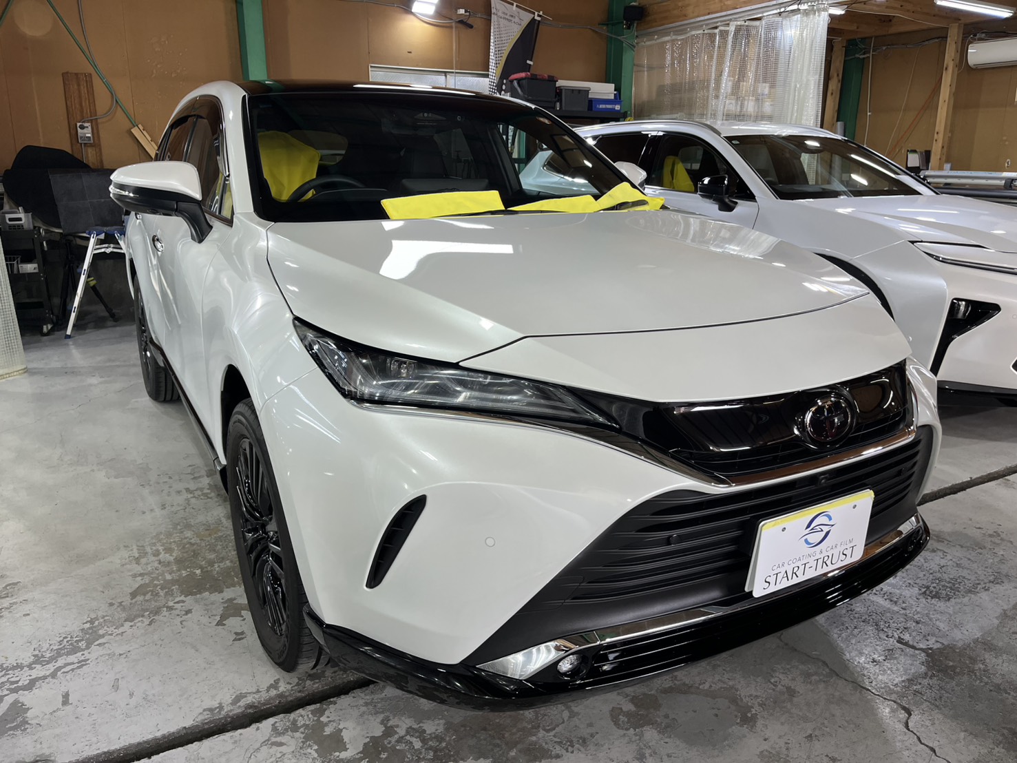 トヨタ ハリアー 施工写真 (5)