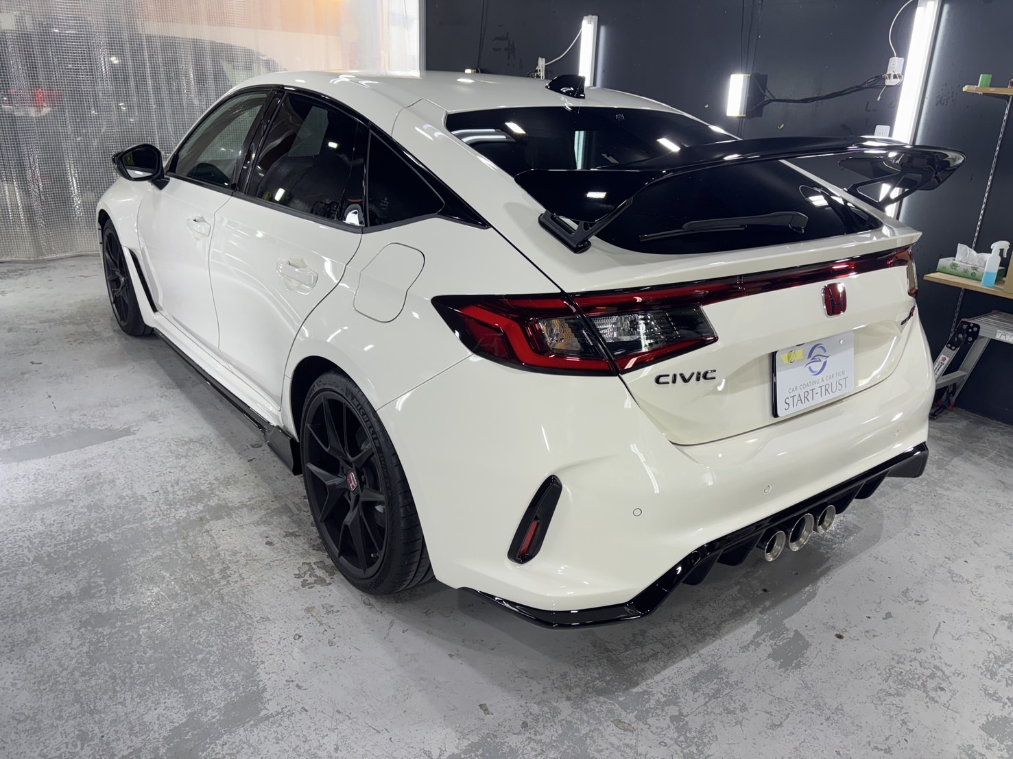 ホンダ シビックTypeR 施工写真 (6)