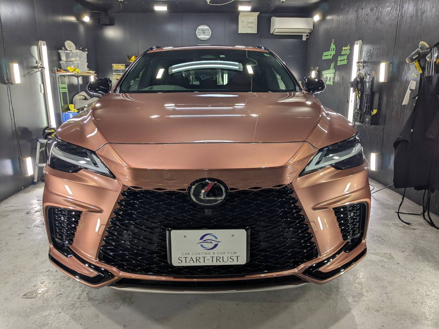 レクサス RX500h 施工写真 (1)