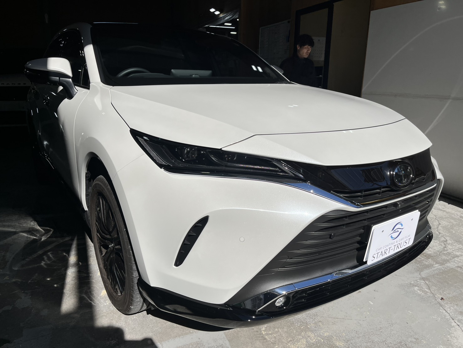 トヨタ ハリアー 施工写真 (1)