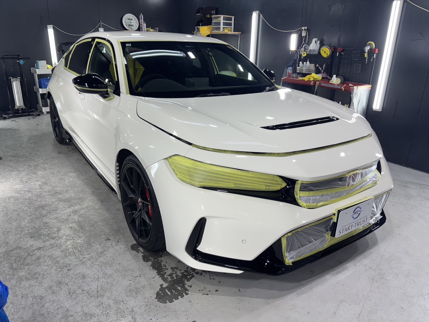 ホンダ シビックTypeR 施工写真 (3)
