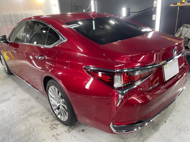 レクサス ES300ｈ 施工写真 (2)