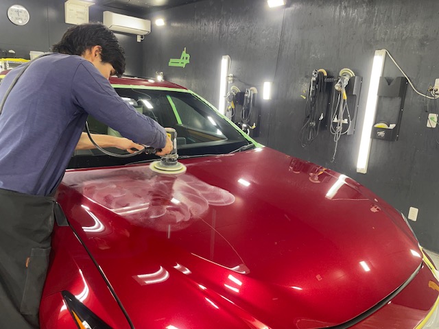 レクサス ES300ｈ 施工写真 (6)