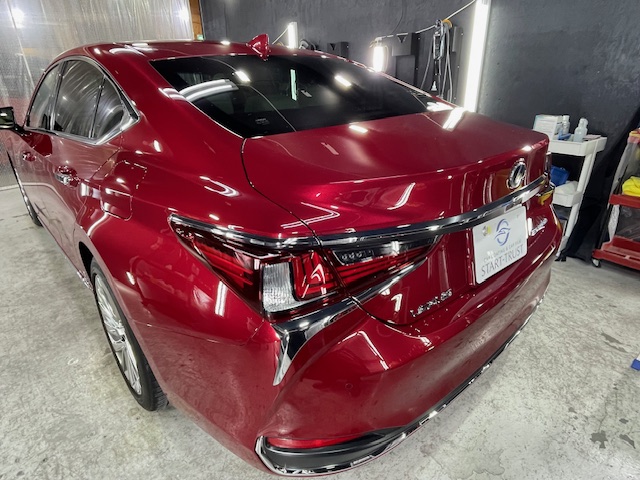 レクサス ES300ｈ 施工写真 (10)