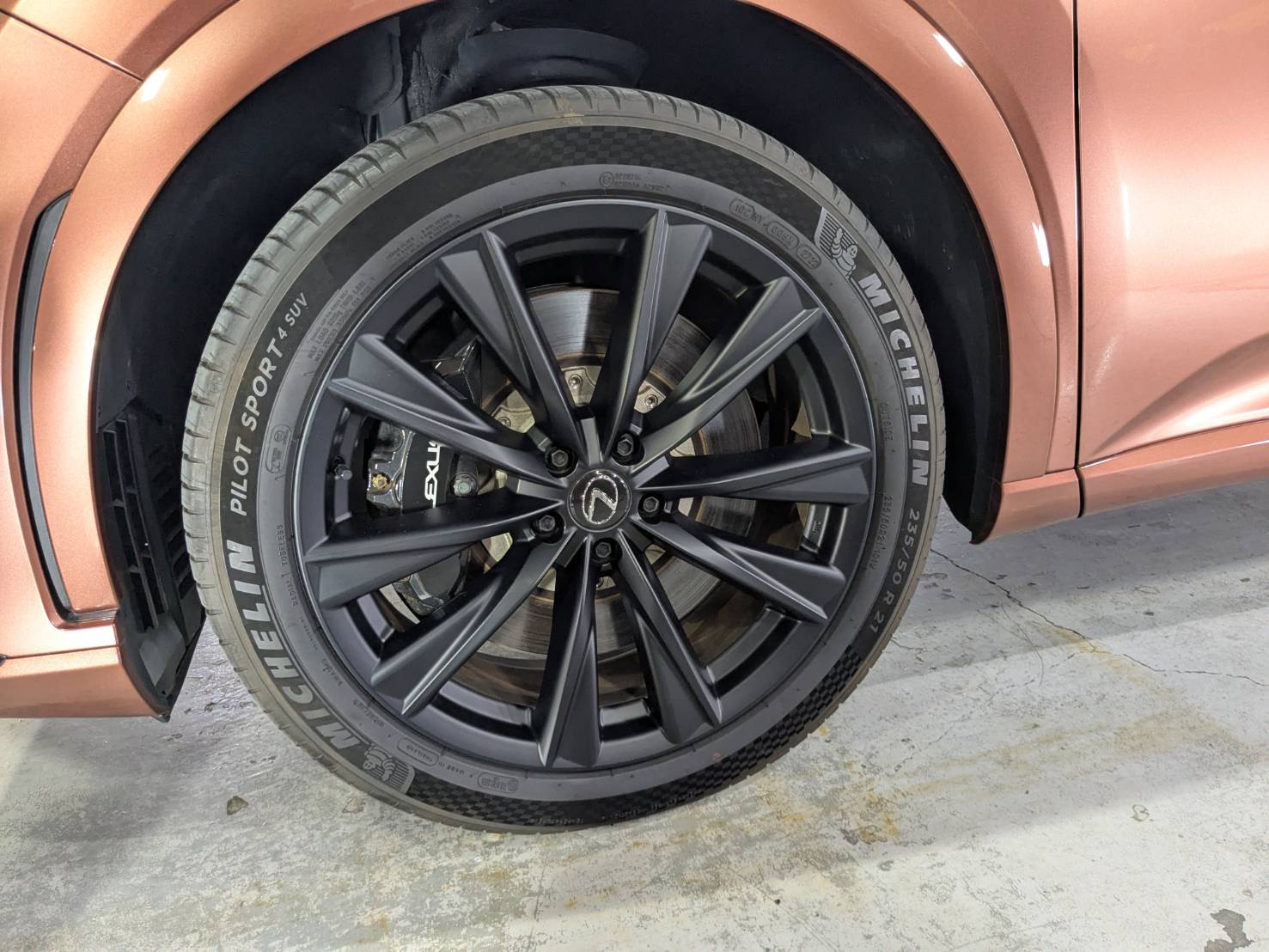 レクサス RX500h 施工写真 (6)
