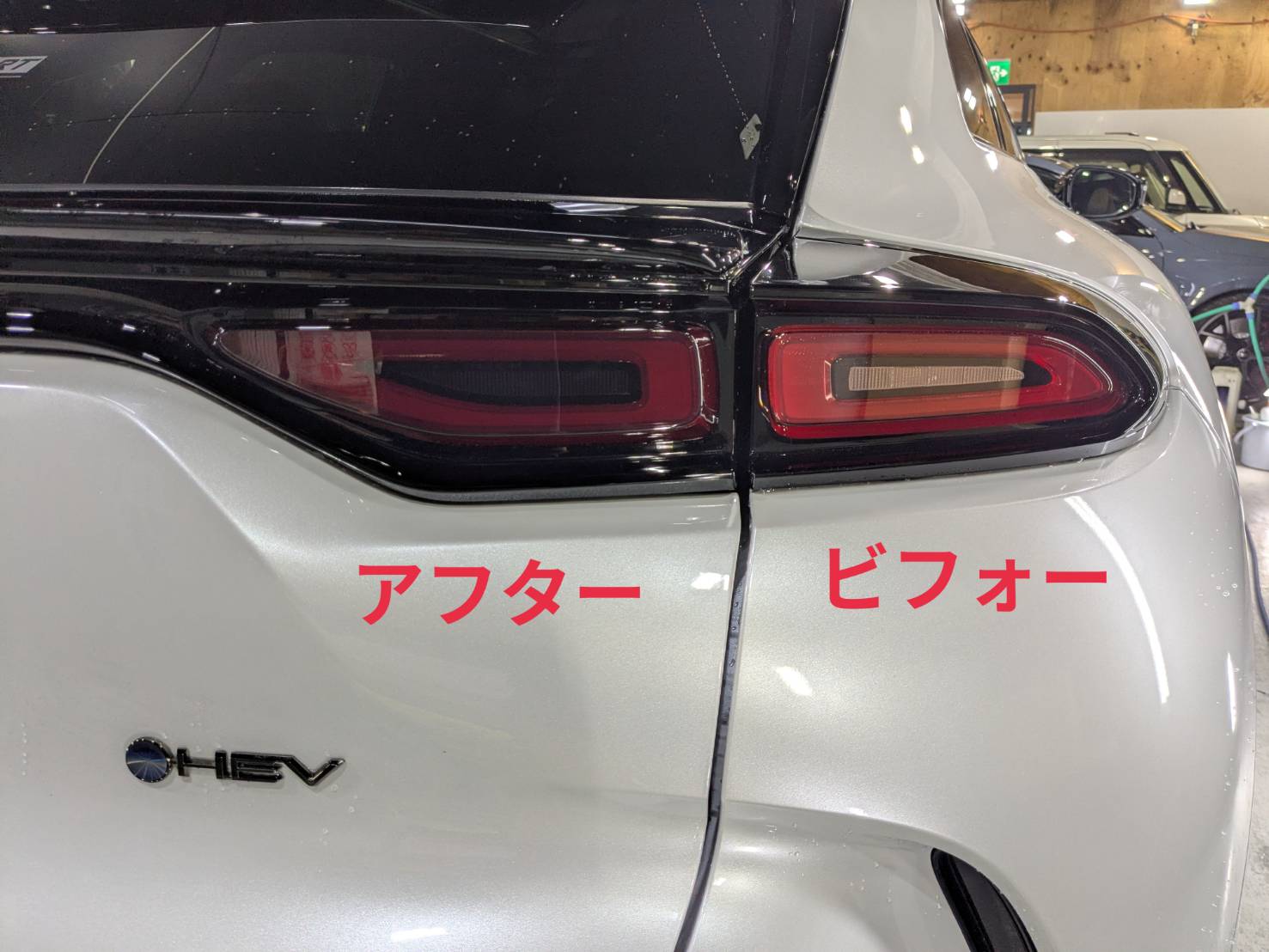 トヨタ クラウンスポーツ 施工写真 (6)