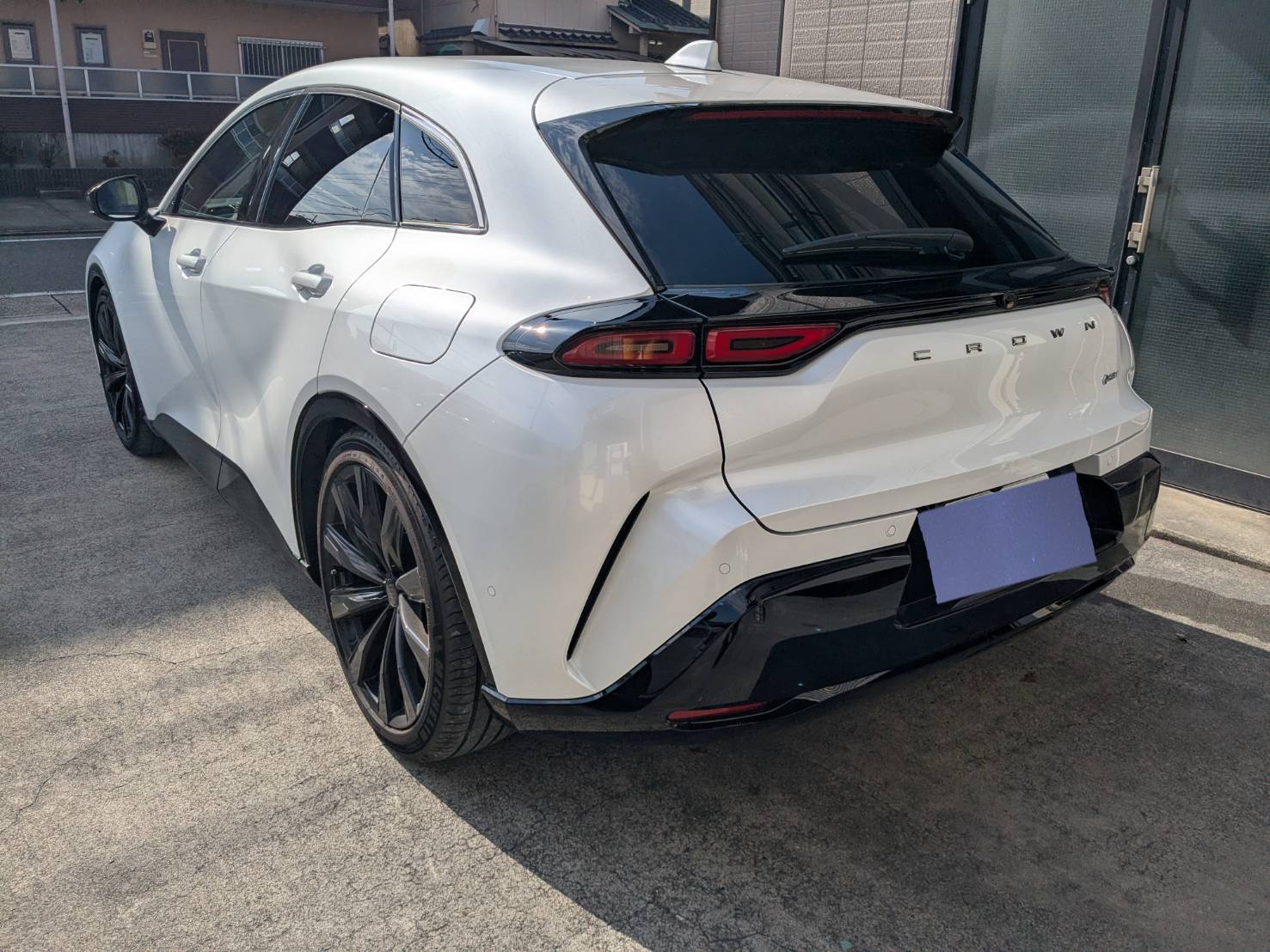 トヨタ クラウンスポーツ 施工写真 (2)