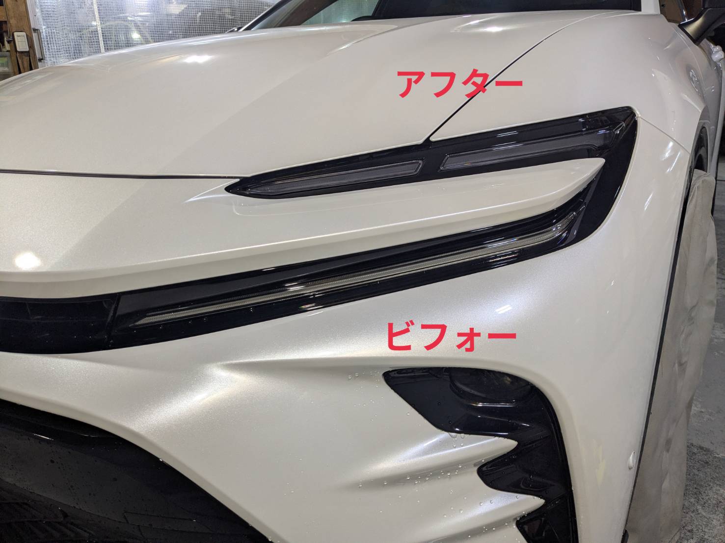 トヨタ クラウンスポーツ 施工写真 (6)