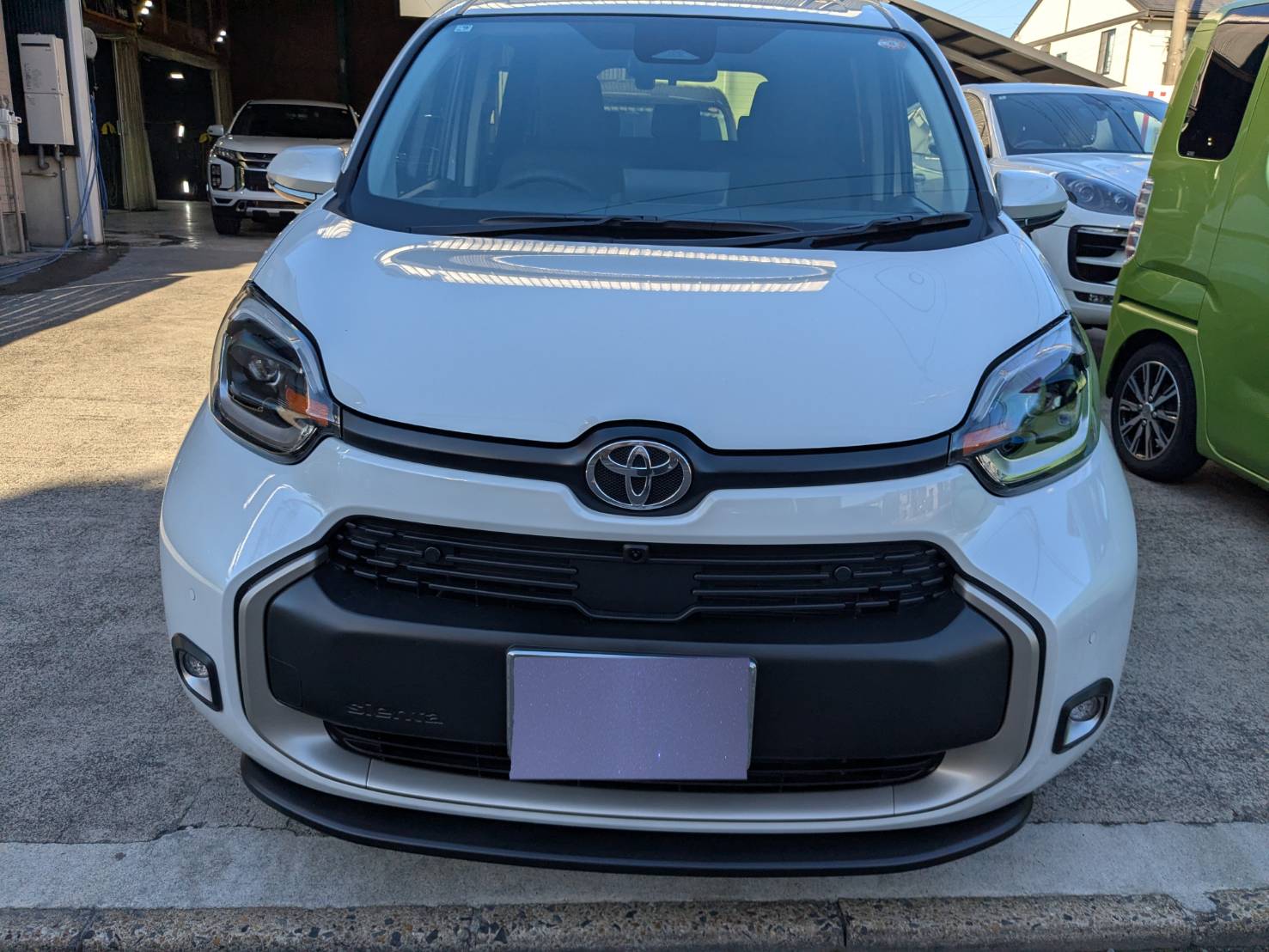 トヨタ シエンタ 施工写真 (3)