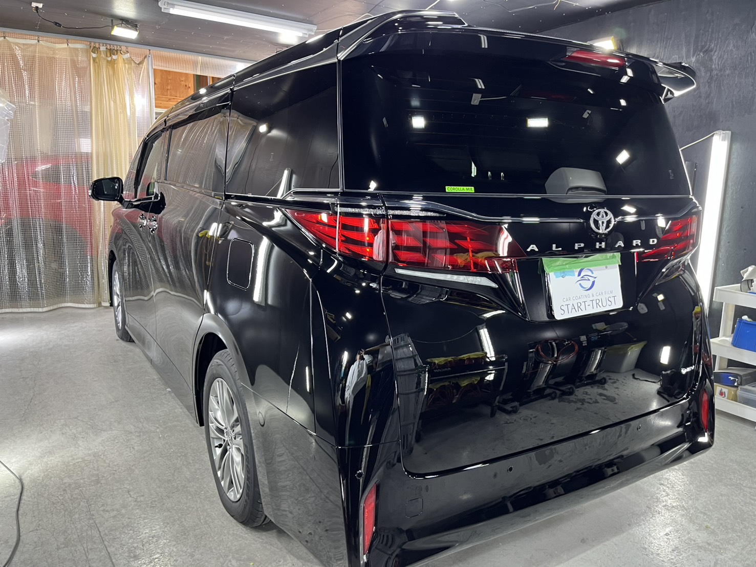トヨタ アルファード 施工写真 (9)