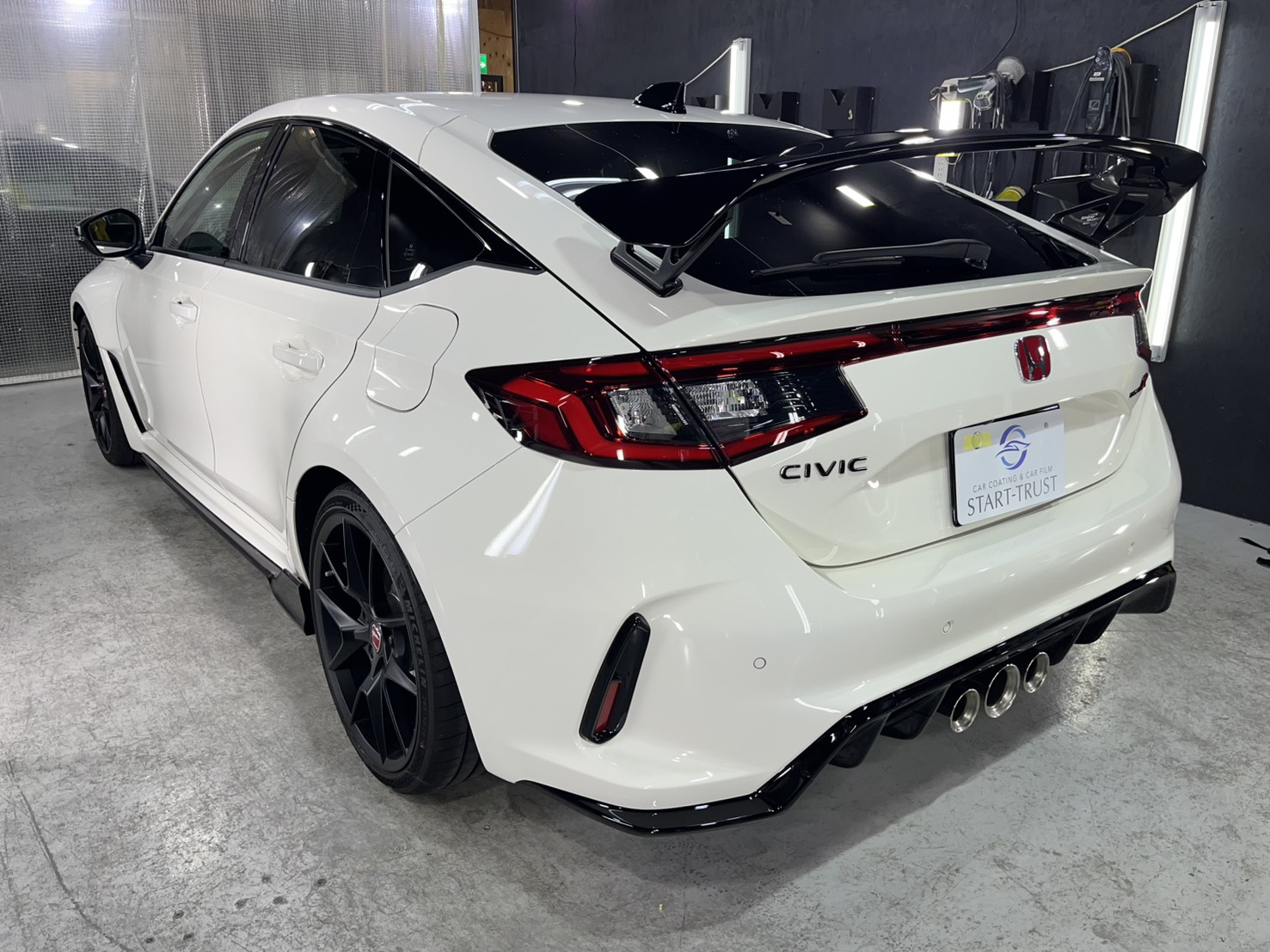 ホンダ シビックtypeR 施工写真 (6)