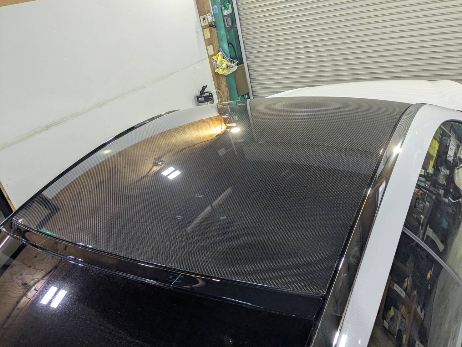 レクサス LC500 施工写真 (1)