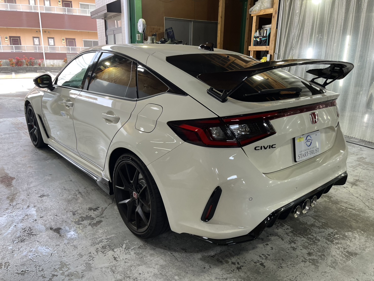 ホンダ シビックtypeR 施工写真 (2)