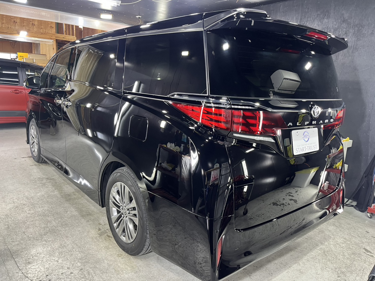 トヨタ アルファード 施工写真 (2)