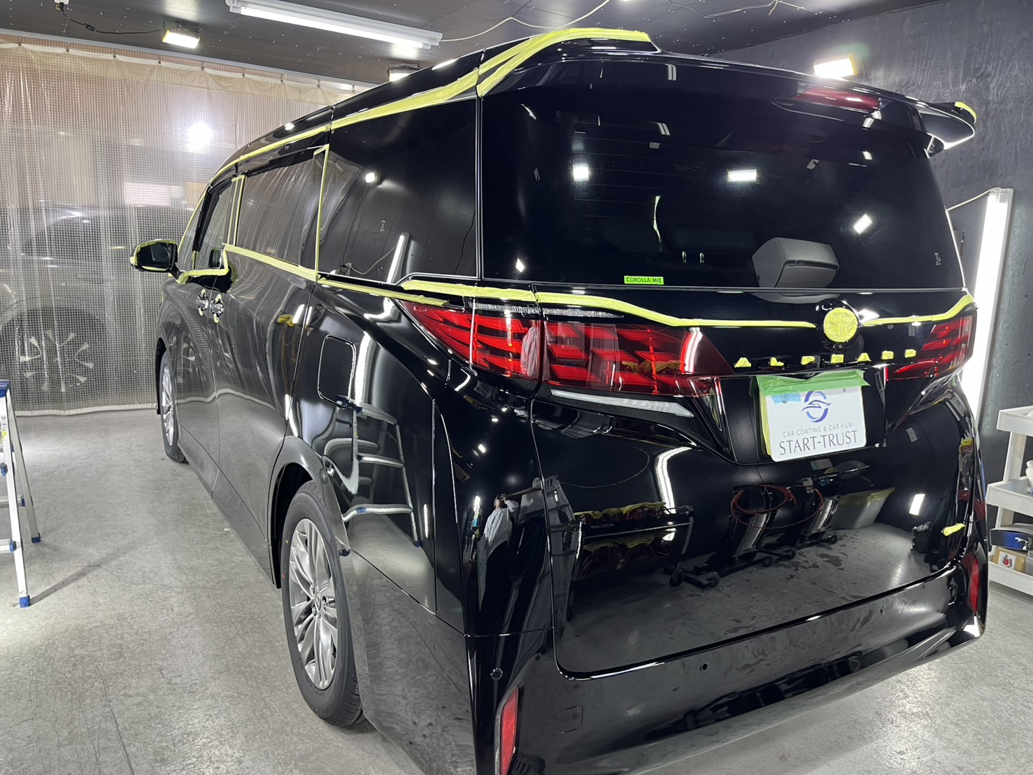 トヨタ アルファード 施工写真 (7)