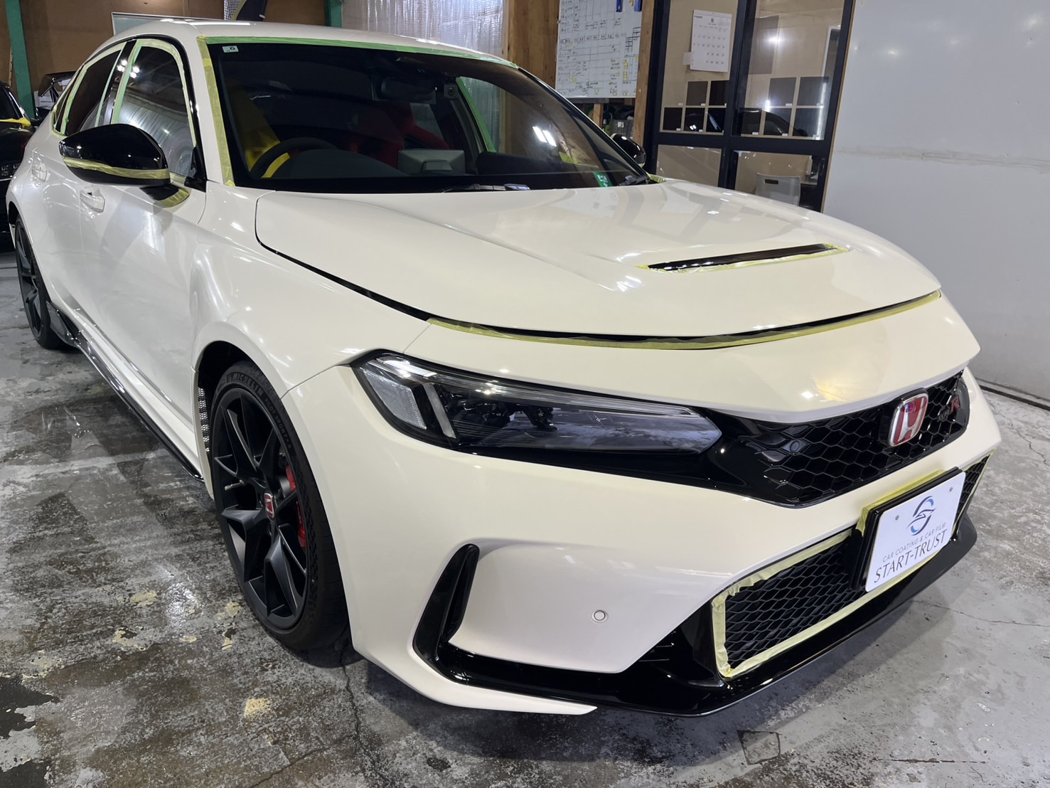 ホンダ シビックtypeR 施工写真 (3)