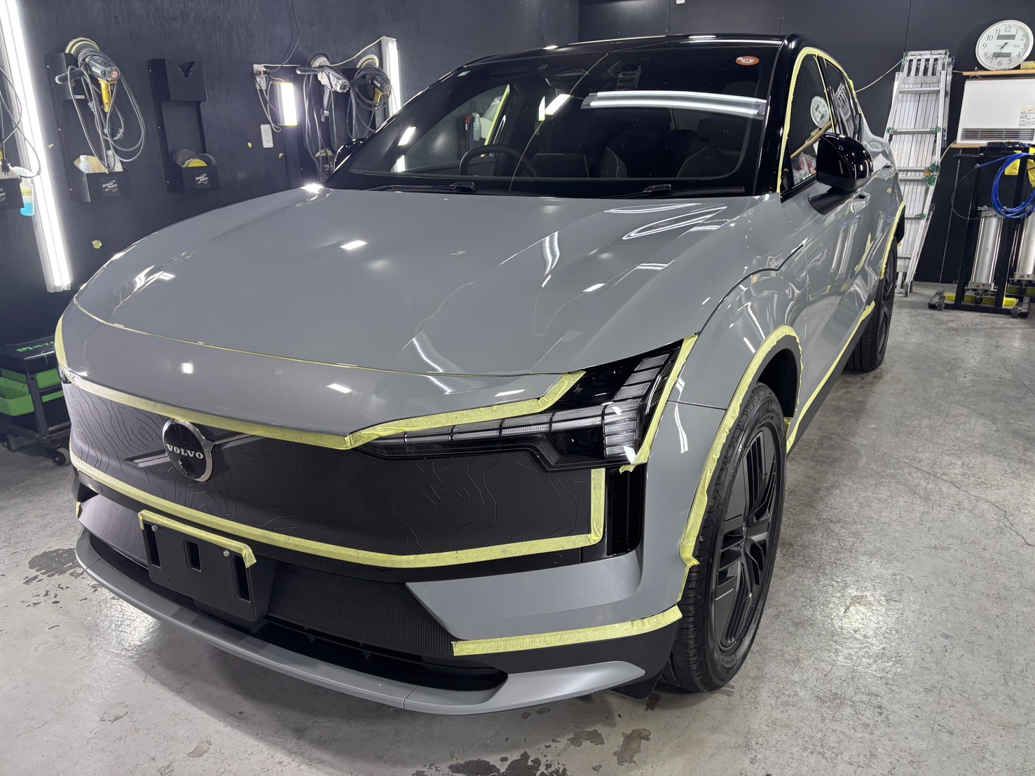 ボルボ EX30 施工写真 (2)