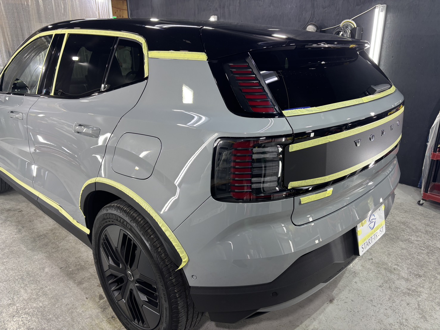 ボルボ EX30 施工写真 (4)
