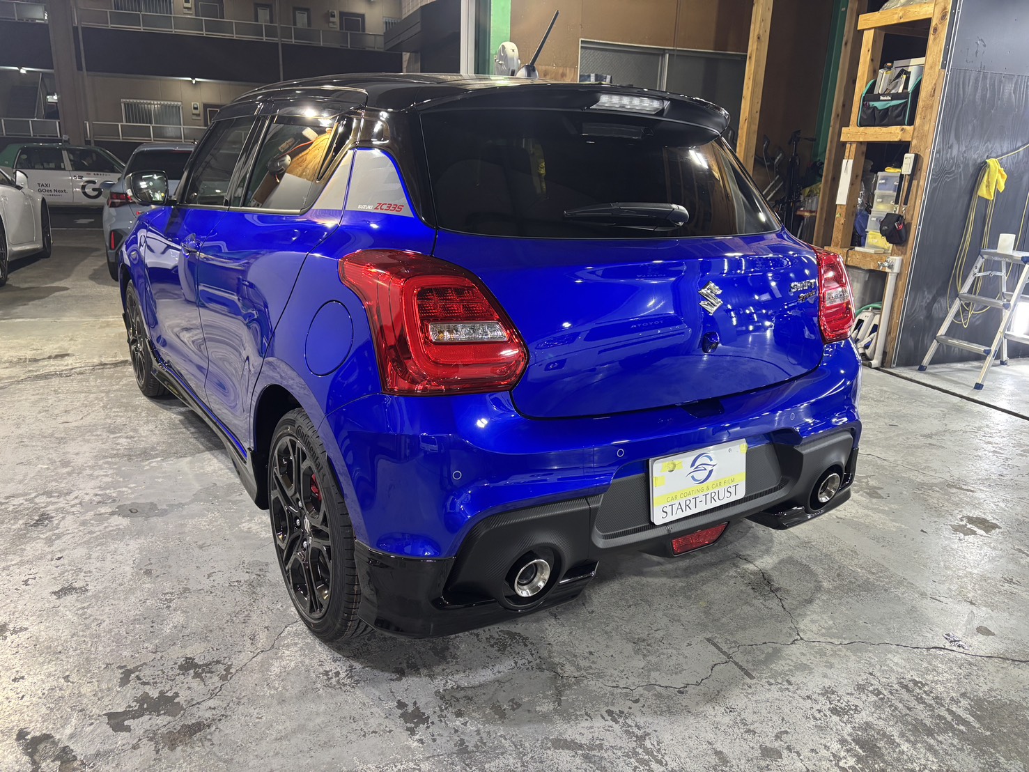 スズキ スイフトスポーツ 施工写真 (3)