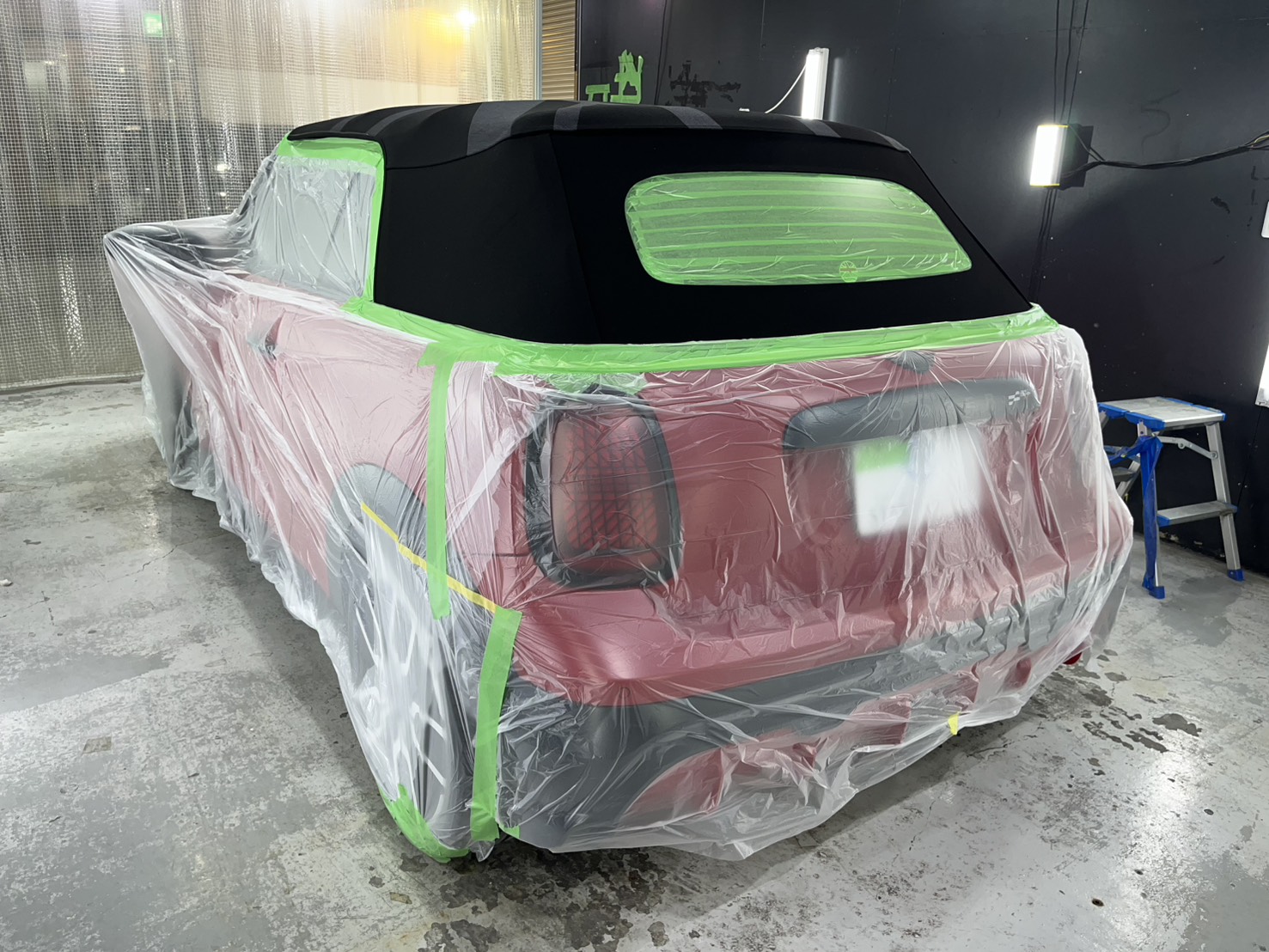 MINI ジョンクーパーワークス 施工写真 (9)