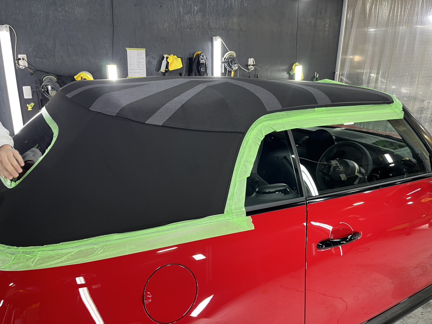 MINI ジョンクーパーワークス 施工写真 (4)