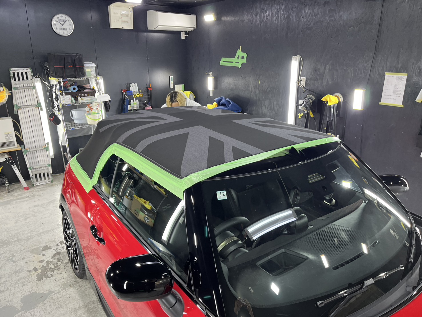 MINI ジョンクーパーワークス 施工写真 (6)