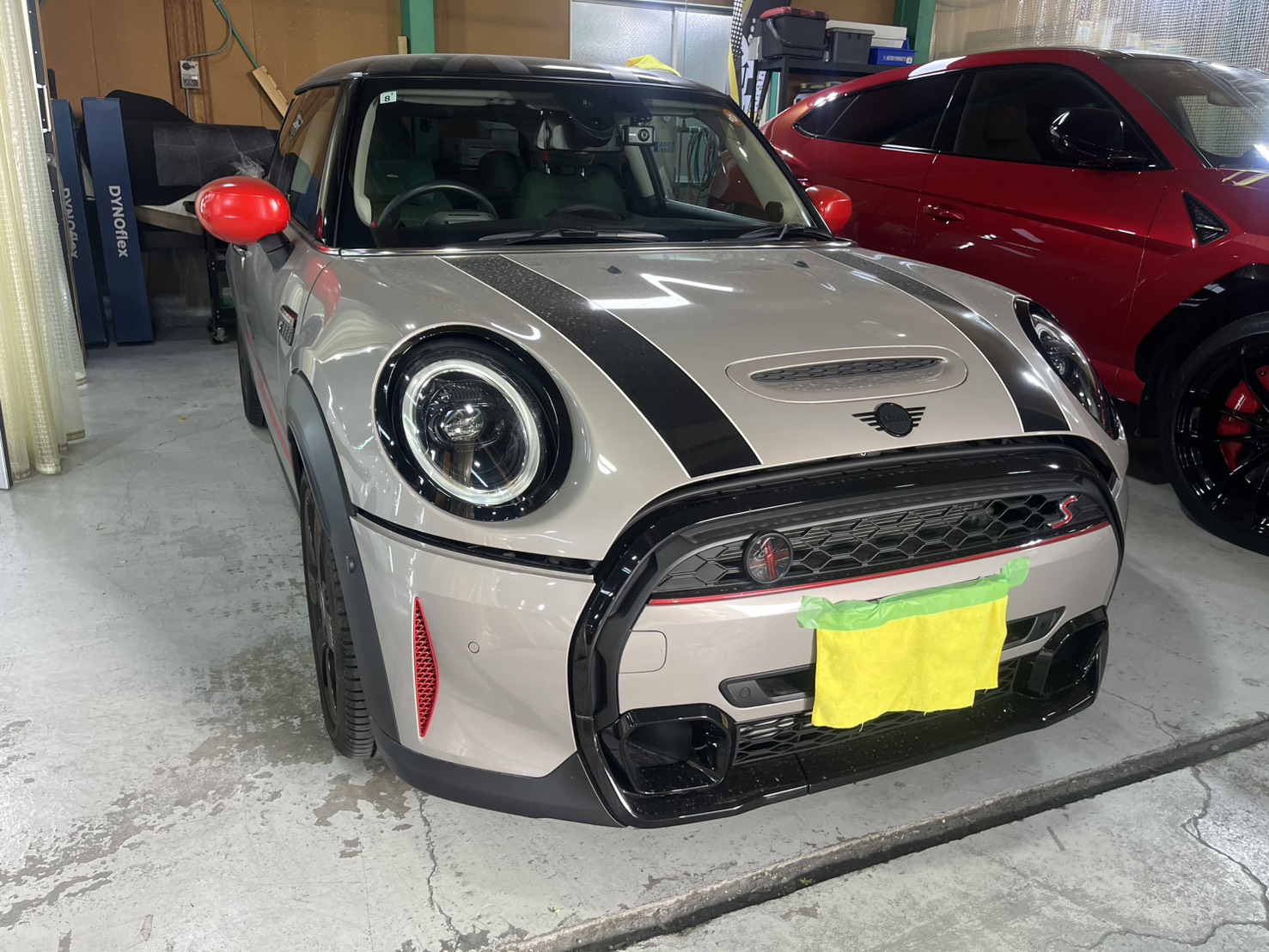MINI クーパーS 施工写真 (1)