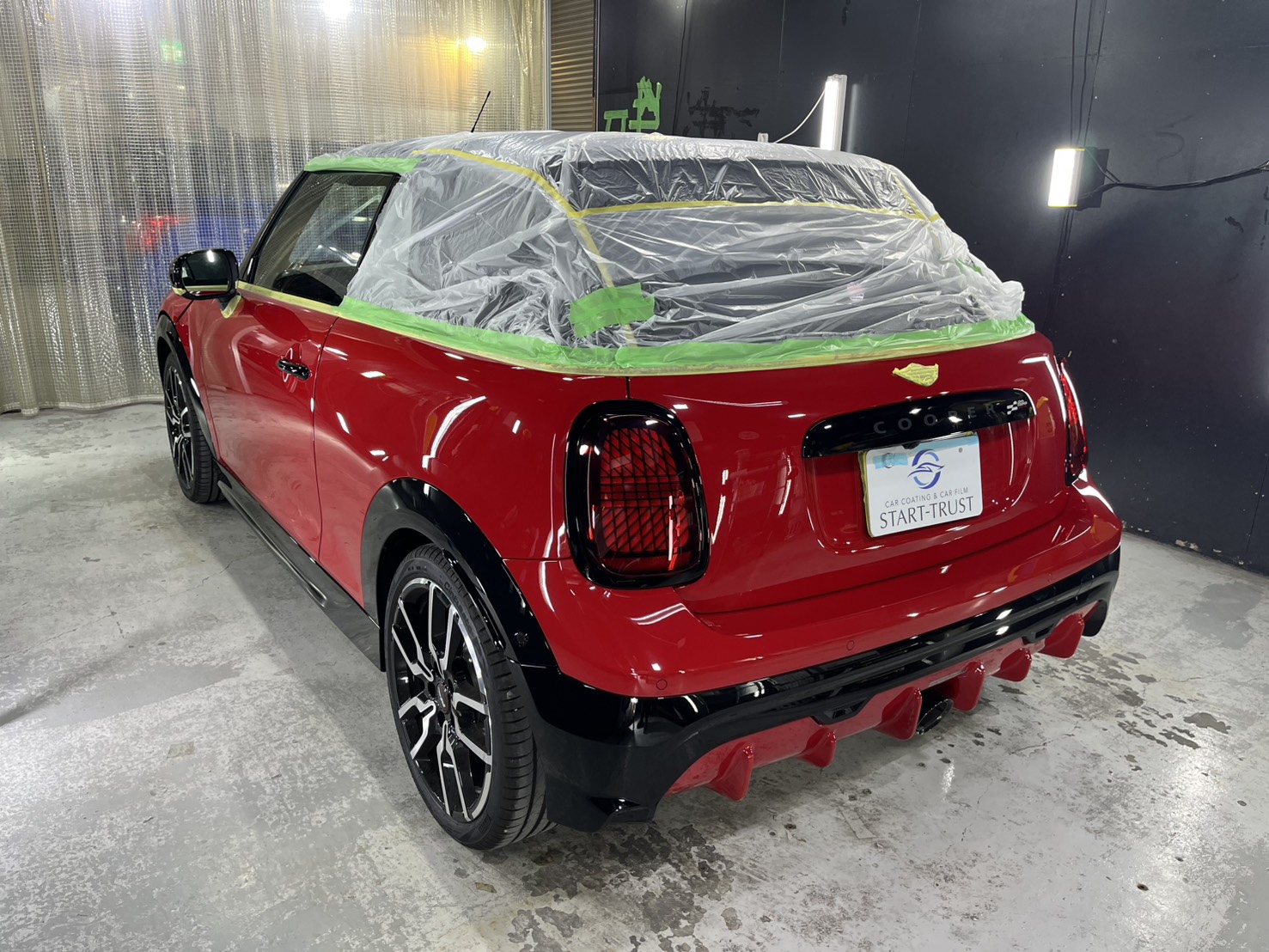 MINI ジョンクーパーワークス 施工写真 (2)