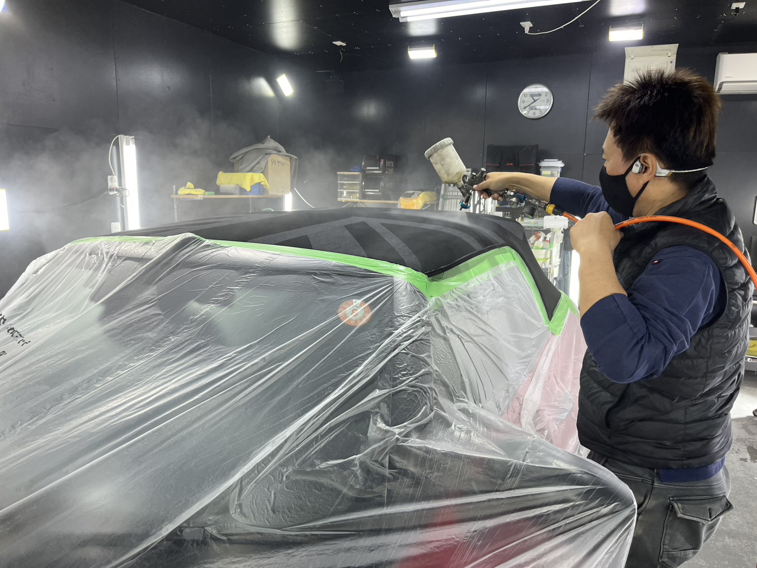 MINI ジョンクーパーワークス 施工写真 (12)