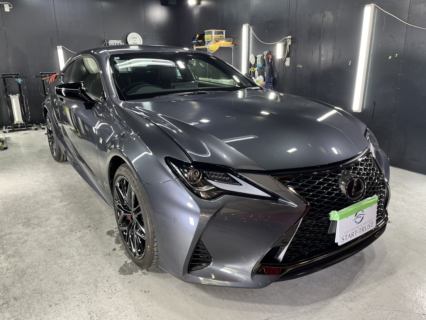 レクサス RC300 施工写真 (1)