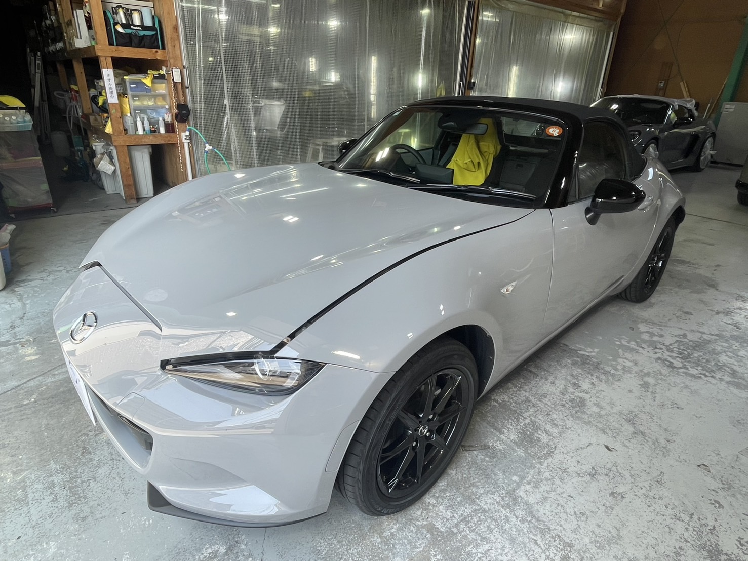 マツダ ロードスター 施工写真 (1)