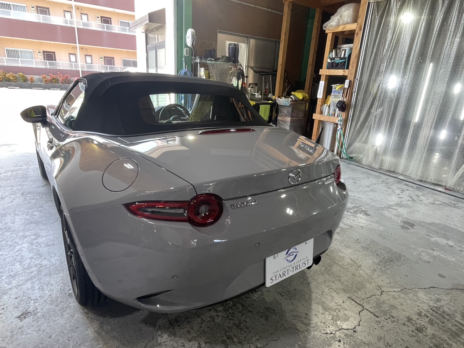 マツダ ロードスター 施工写真 (2)