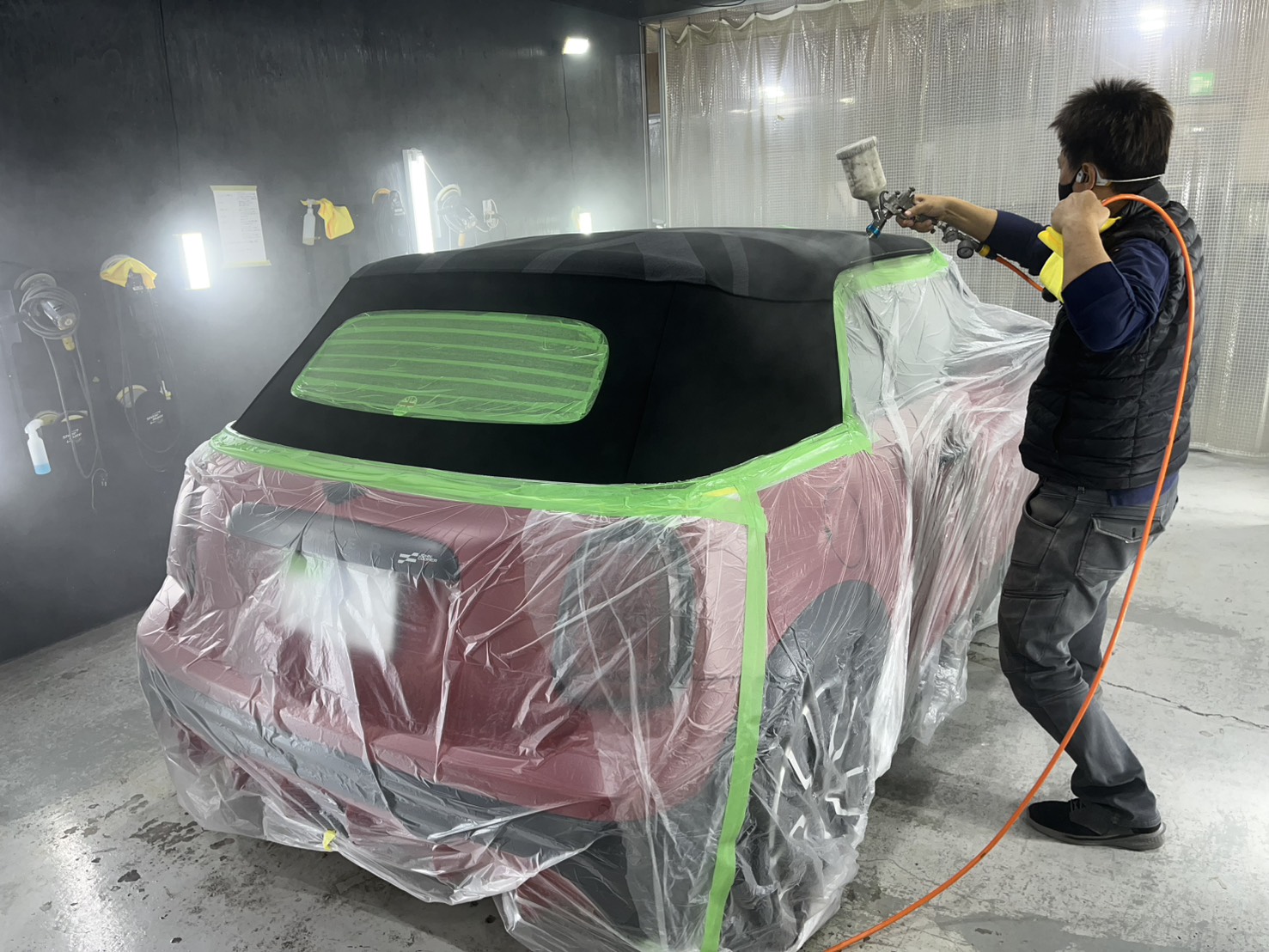 MINI ジョンクーパーワークス 施工写真 (13)
